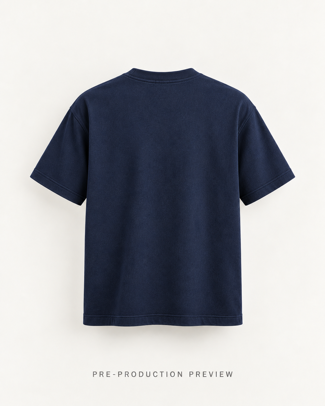 Generated pre-production back preview of Southerly Essential Tee 045.