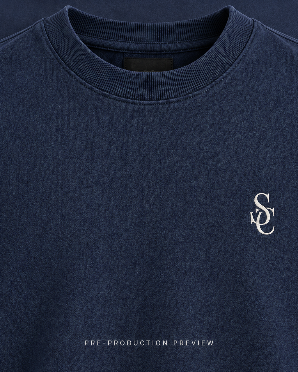Generated pre-production artwork detail preview of Southerly Essential Tee 045.