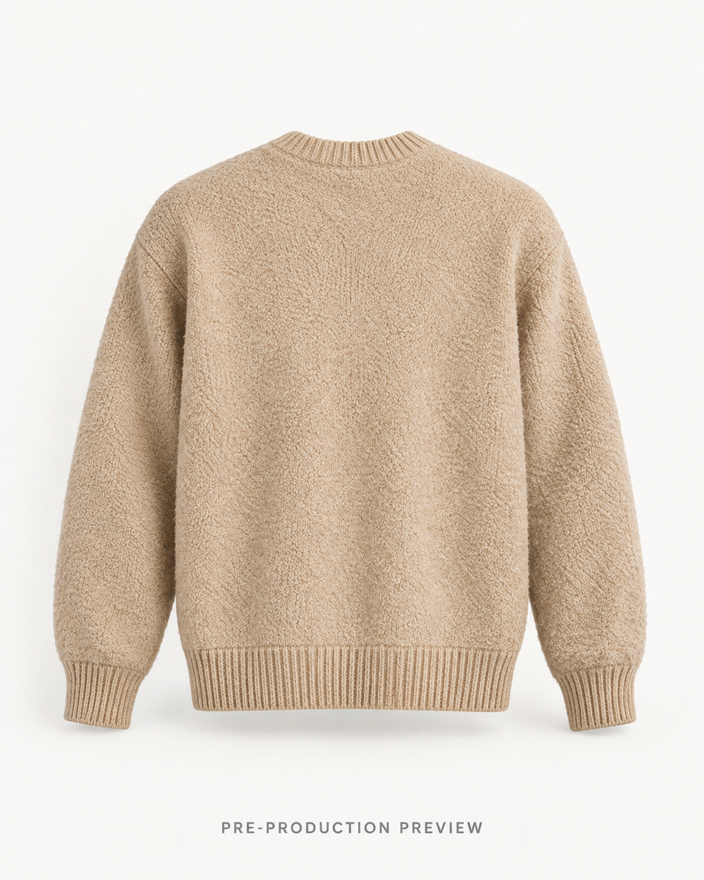 Generated pre-production back preview of Southerly Crew Knit 047.