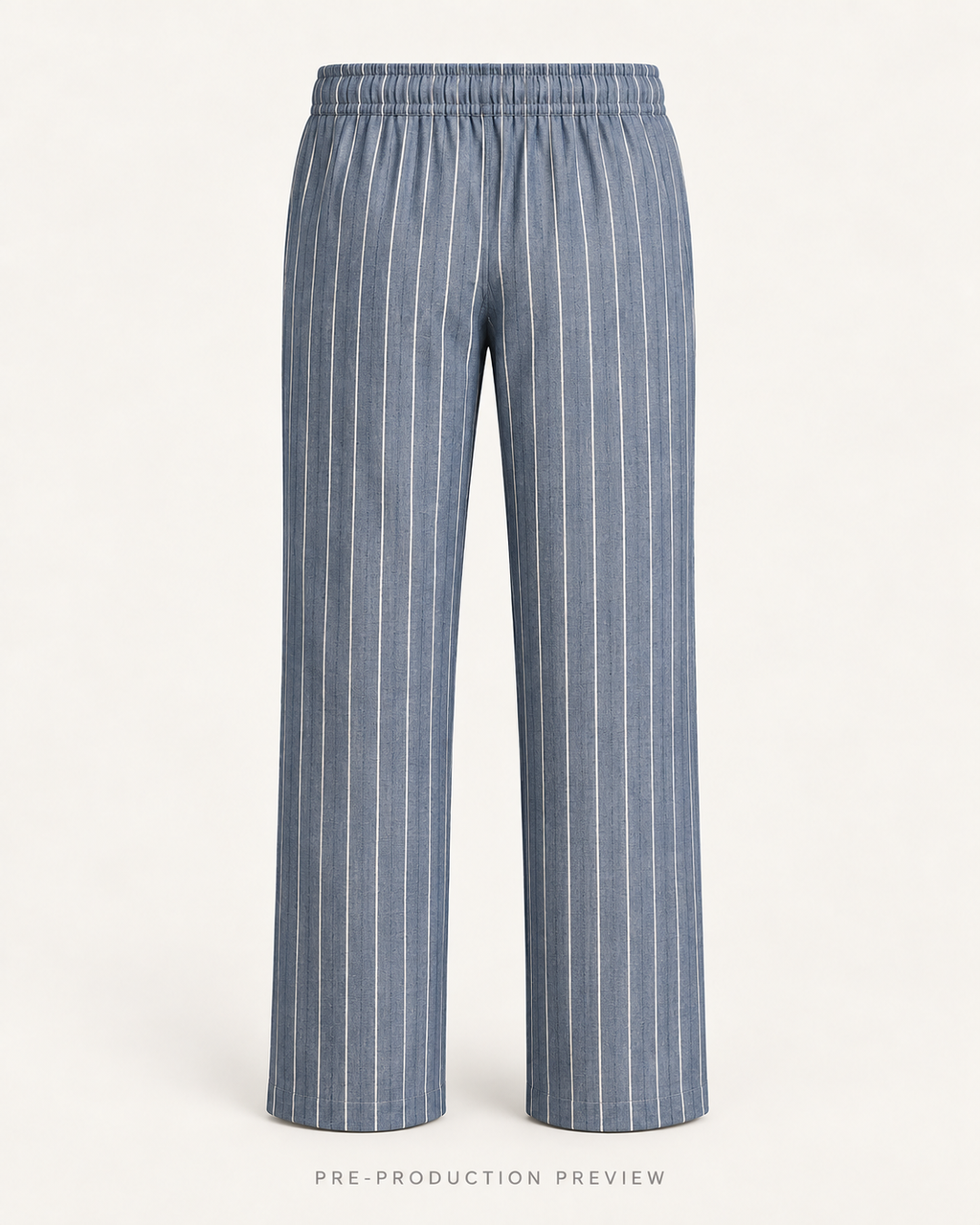 Generated pre-production back preview of Southerly Linen Trouser 048.