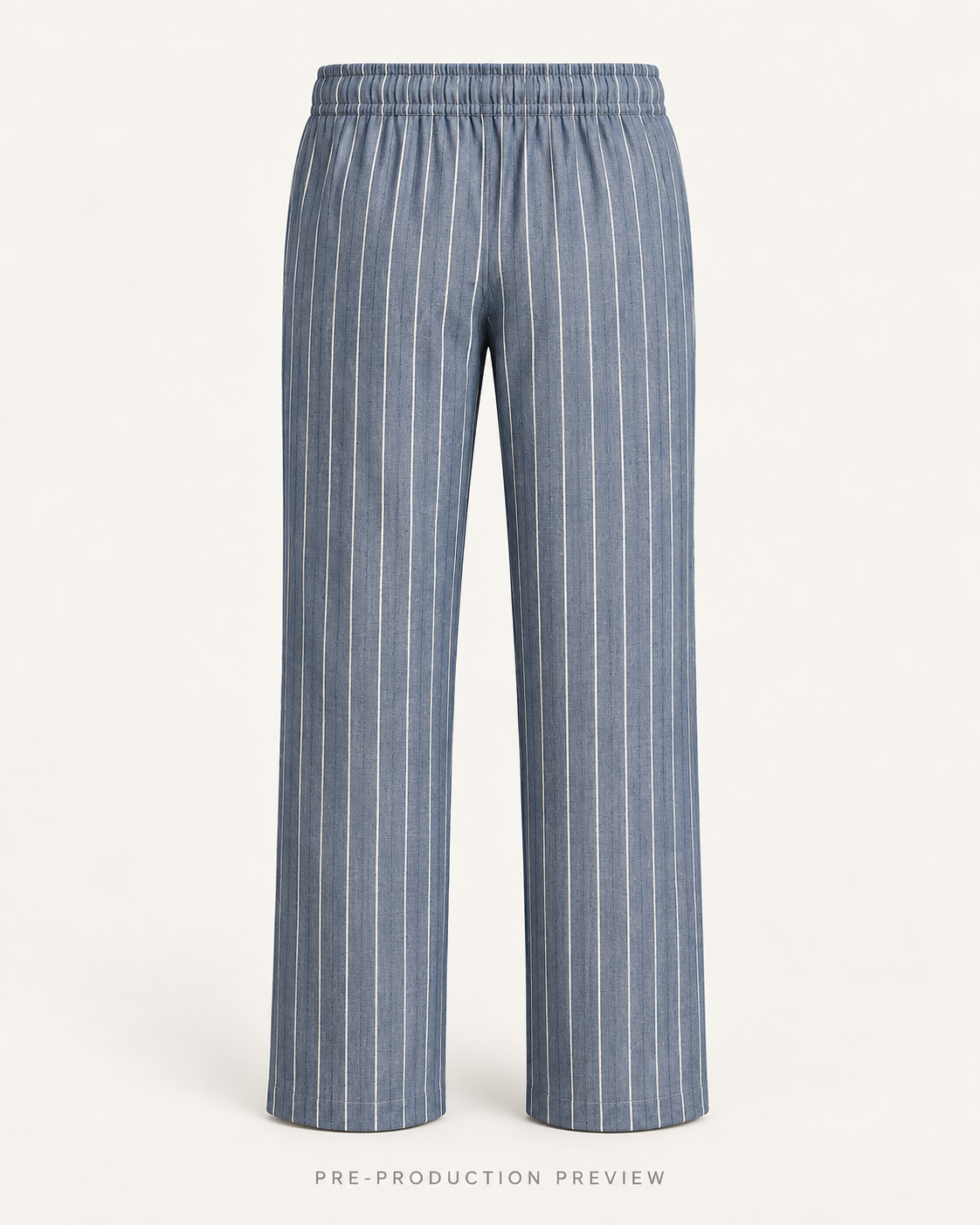 Generated pre-production back preview of Southerly Linen Trouser 048.