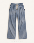 Generated pre-production flat lay preview of Southerly Linen Trouser 048.