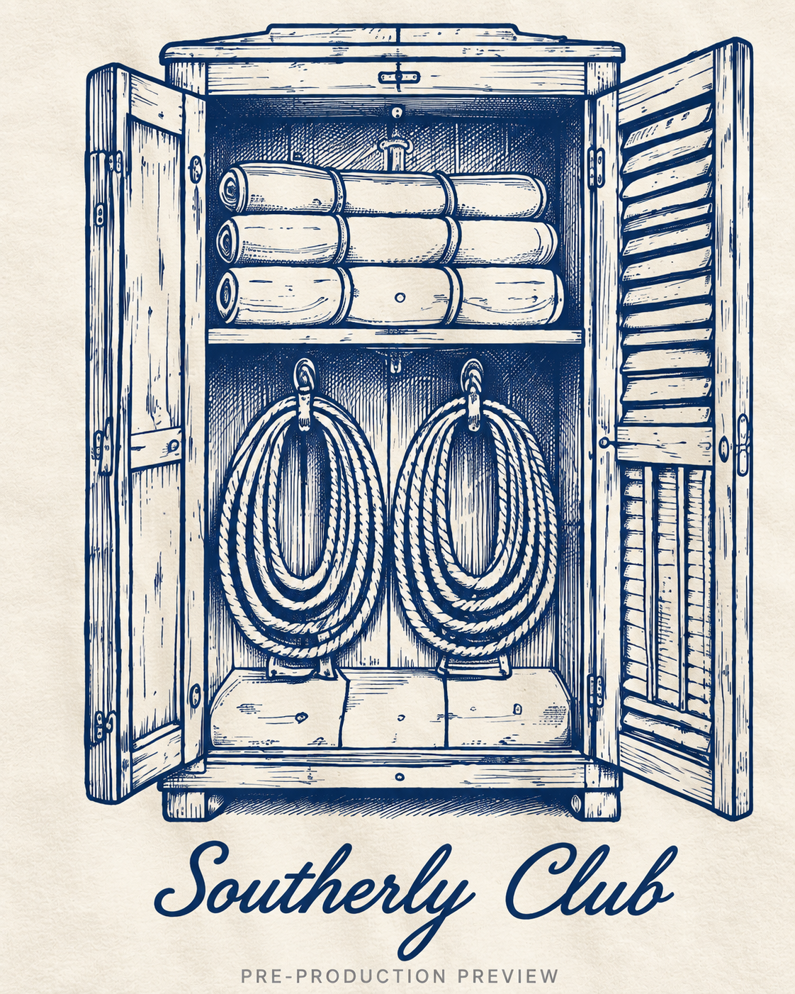 Generated pre-production artwork detail preview of Sailing Locker Graphic Long-Sleeve Tee 049.
