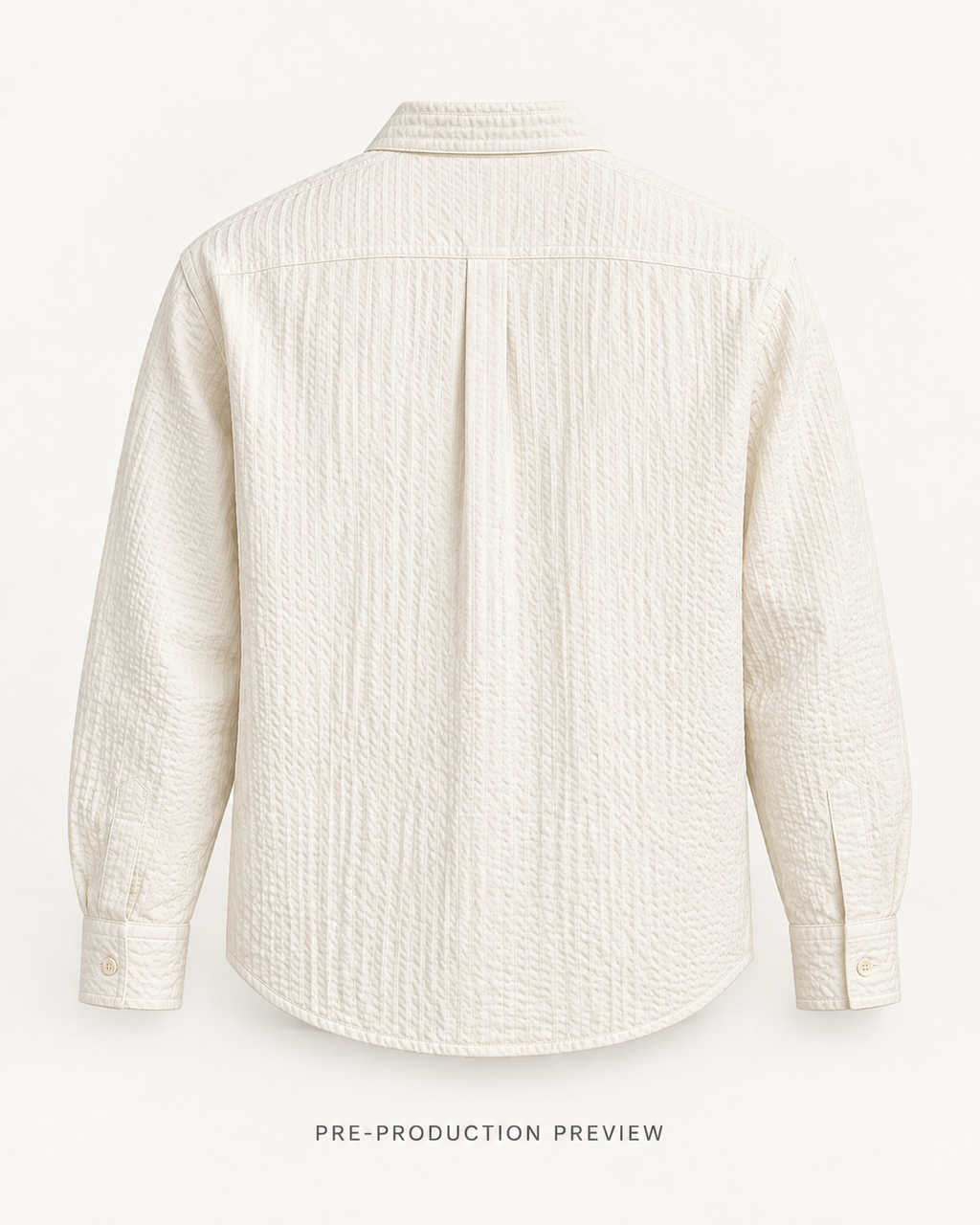 Generated pre-production back preview of Southerly Summer Shirt 052.