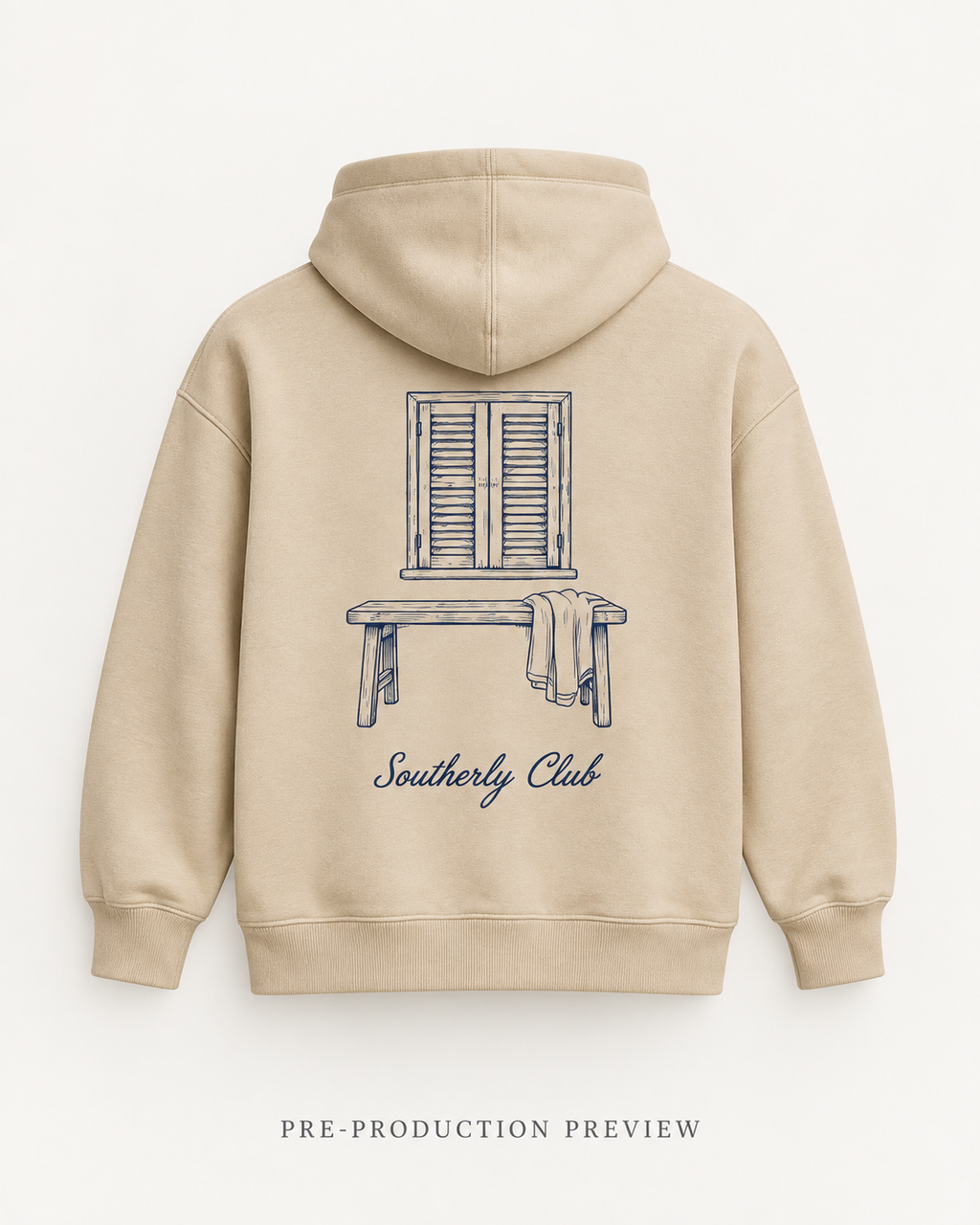 Generated pre-production back preview of Window Seat Graphic Hoodie 055.