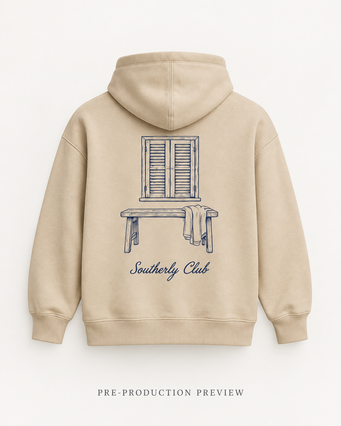 Generated pre-production back preview of Window Seat Graphic Hoodie 055.