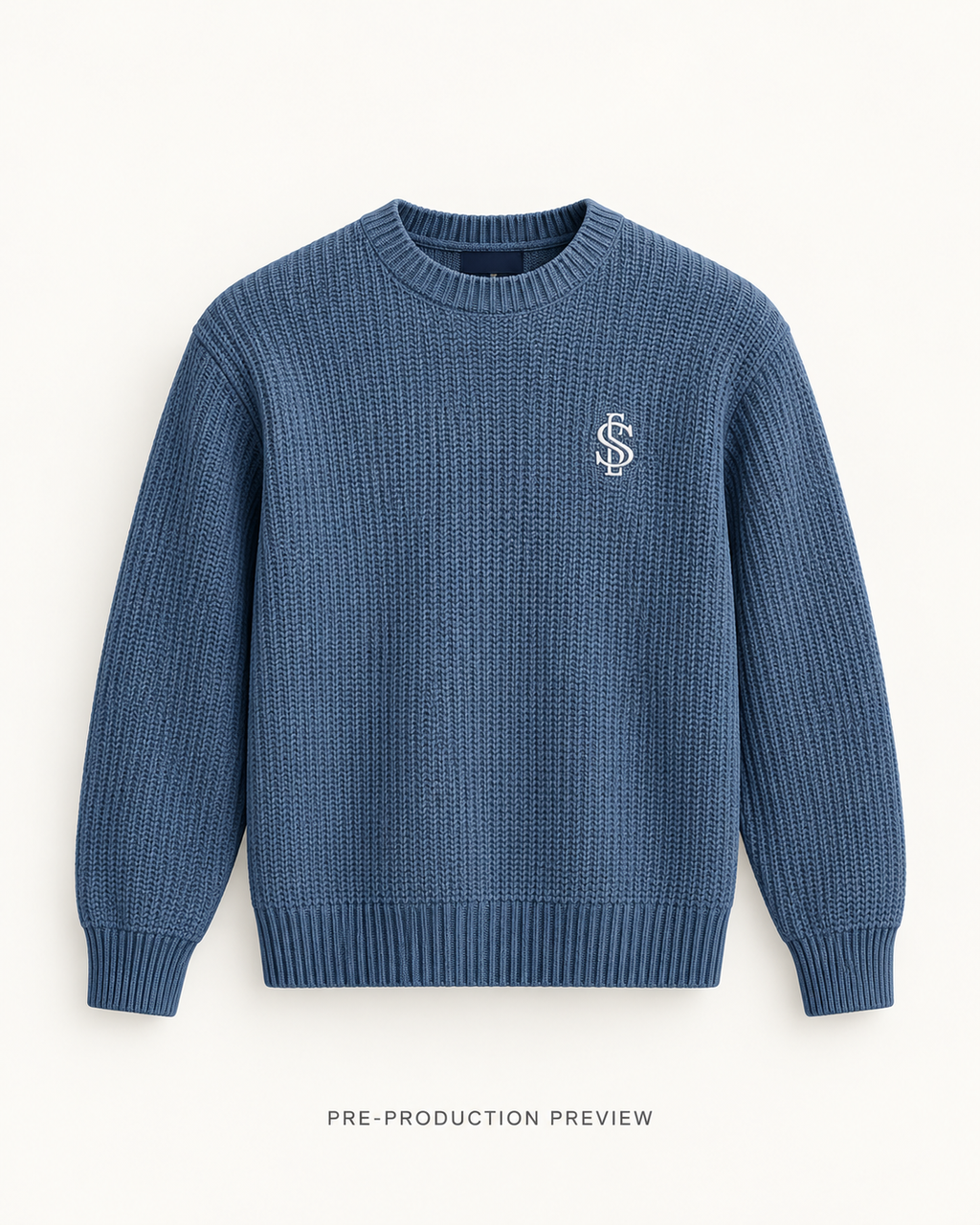 Generated pre-production front preview of Southerly Crew Knit 056.