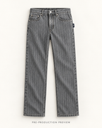 Generated pre-production flat lay preview of Southerly Straight Denim Trouser 057.