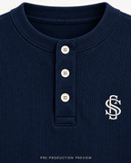 Generated pre-production artwork detail preview of Southerly Long-Sleeve Henley 058.