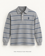 Generated pre-production front preview of Southerly Long-Sleeve Polo 059.