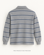 Generated pre-production back preview of Southerly Long-Sleeve Polo 059.