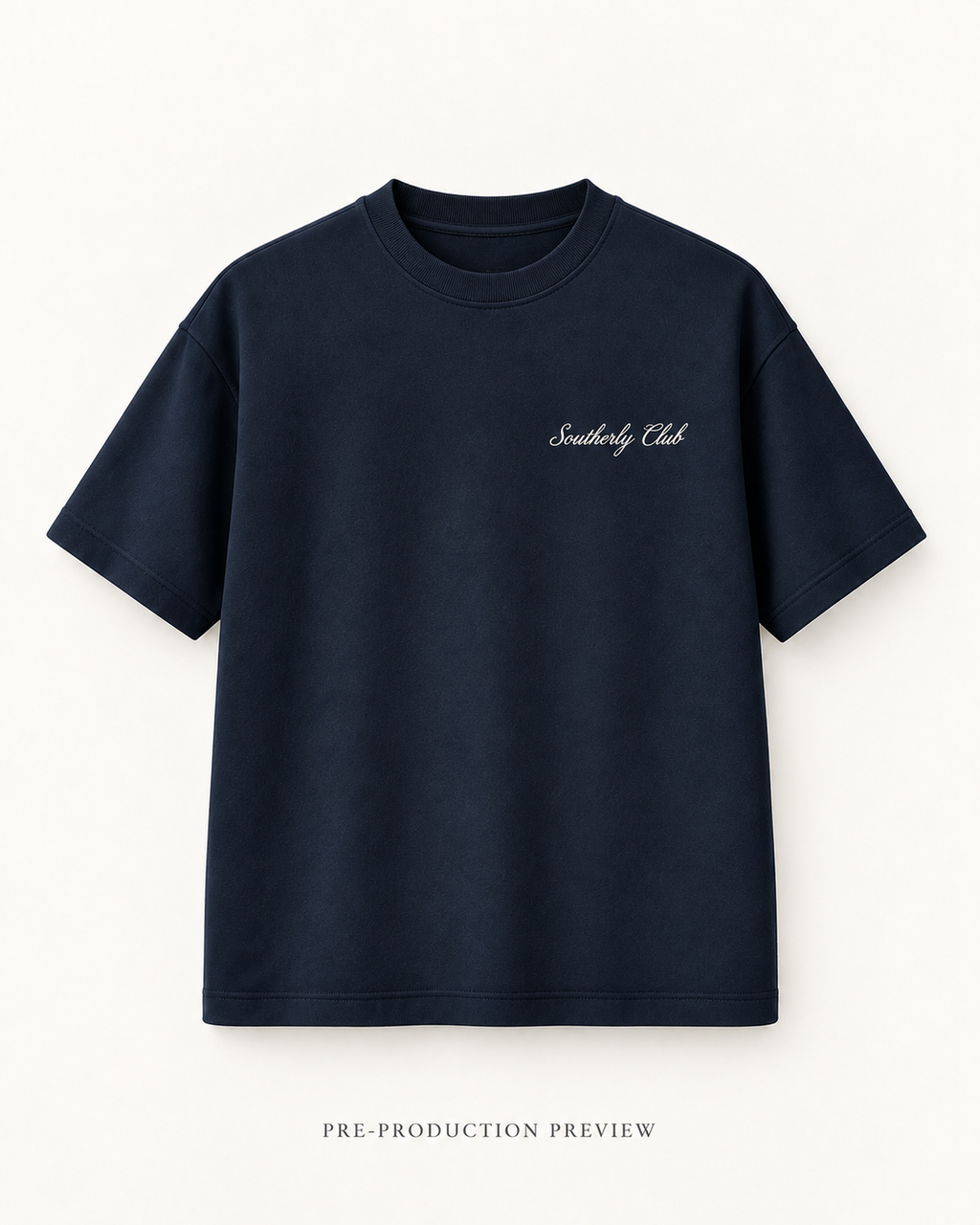 Generated pre-production front preview of Courtyard Gate Graphic Tee 061.