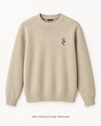 Generated pre-production front preview of Southerly Crew Knit 063.