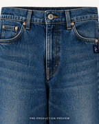 Generated pre-production artwork detail preview of Southerly Straight Denim Trouser 064.
