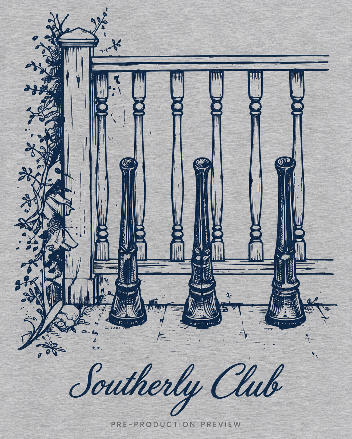 Generated pre-production artwork detail preview of Winter Pegs Graphic Tee 067.
