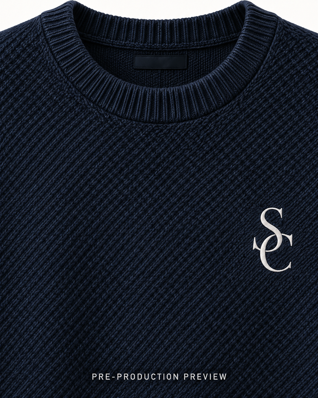 Generated pre-production artwork detail preview of Southerly Crew Knit 069.
