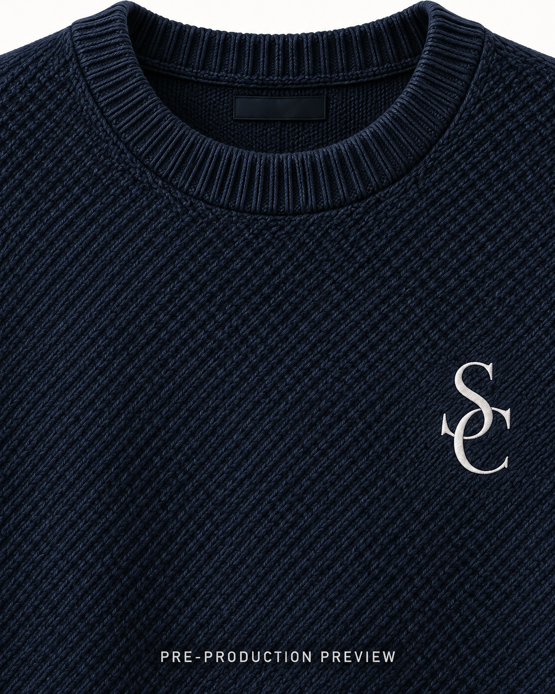 Generated pre-production artwork detail preview of Southerly Crew Knit 069.