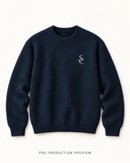 Generated pre-production flat lay preview of Southerly Crew Knit 069.