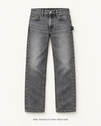 Generated pre-production flat lay preview of Southerly Straight Denim Trouser 070.