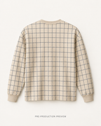 Generated pre-production back preview of Southerly Check Long-Sleeve Top 071.