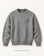 Generated pre-production flat lay preview of Southerly Crew Knit 075.