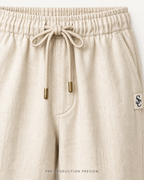 Generated pre-production artwork detail preview of Southerly Linen Trouser 076.