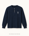 Generated pre-production front preview of Southerly Long-Sleeve Henley 077.