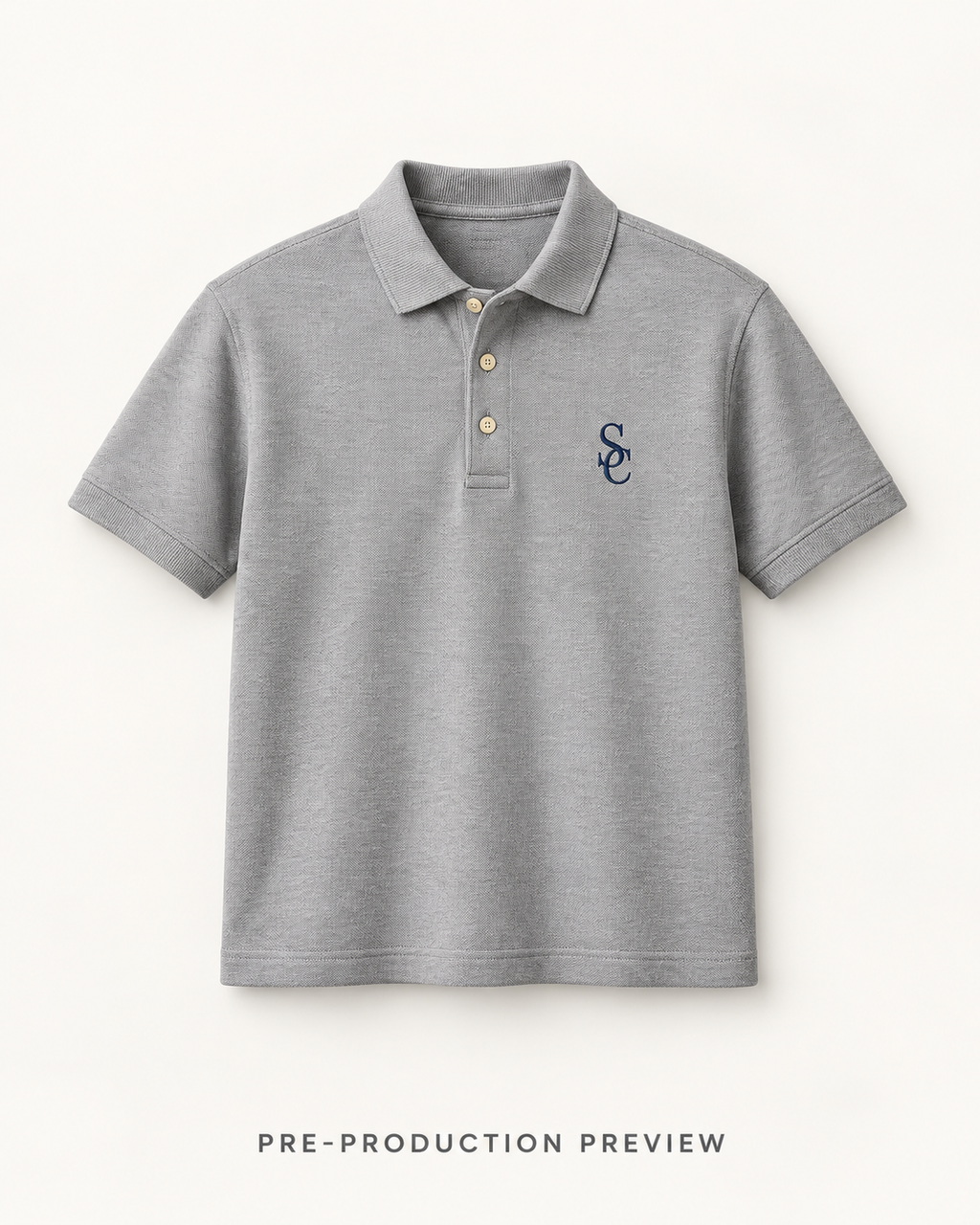 Generated pre-production front preview of Southerly Short-Sleeve Polo 078.