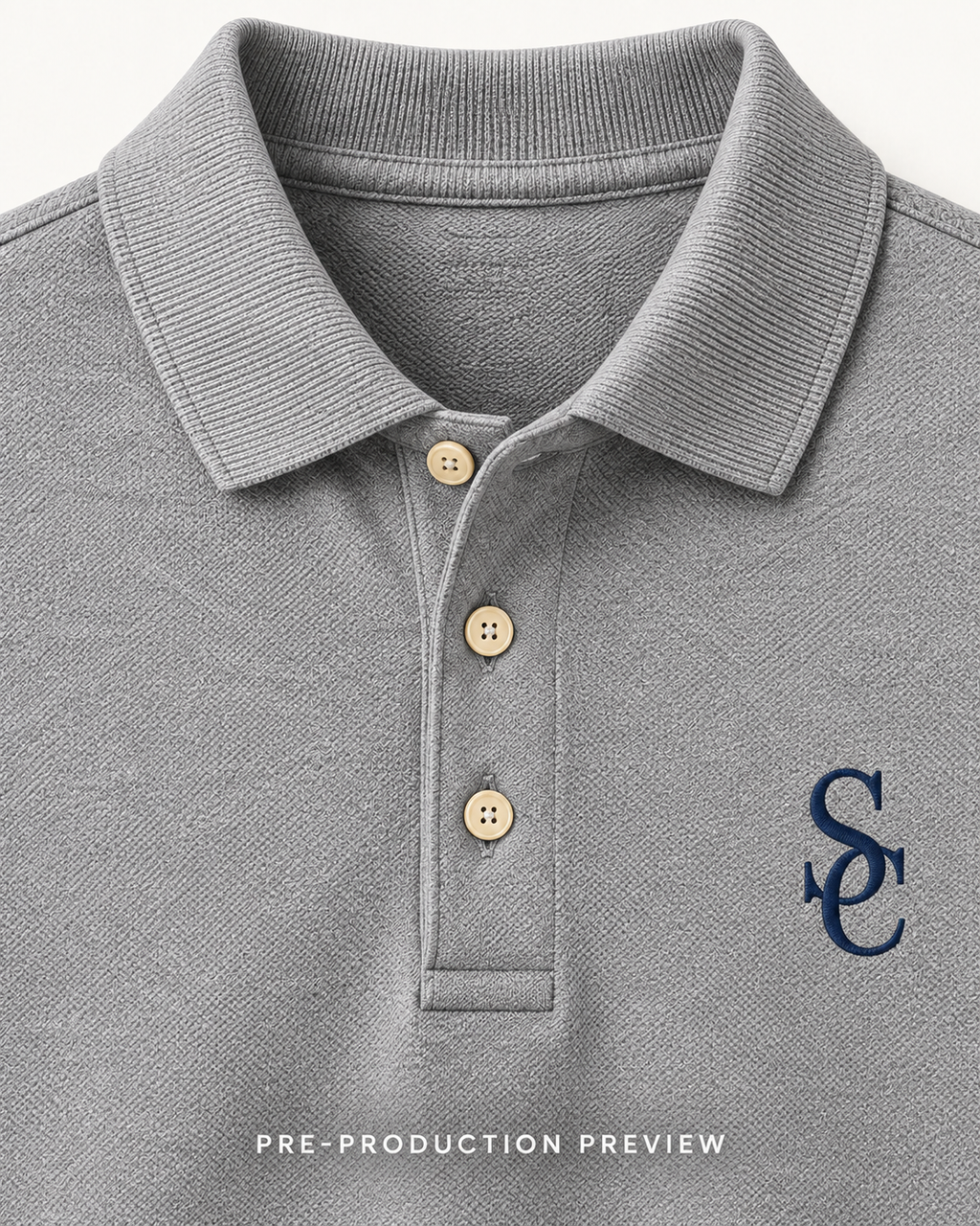 Generated pre-production artwork detail preview of Southerly Short-Sleeve Polo 078.