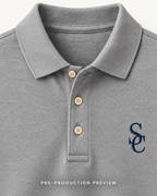 Generated pre-production artwork detail preview of Southerly Short-Sleeve Polo 078.