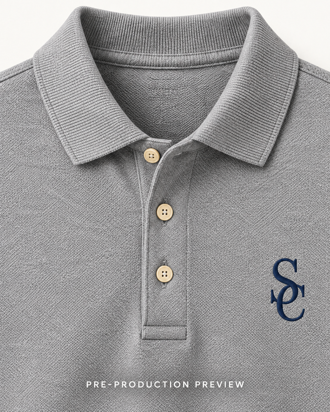 Generated pre-production artwork detail preview of Southerly Short-Sleeve Polo 078.