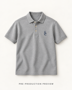 Generated pre-production flat lay preview of Southerly Short-Sleeve Polo 078.