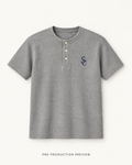 Generated pre-production front preview of Southerly Short-Sleeve Henley 083.