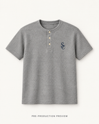 Generated pre-production front preview of Southerly Short-Sleeve Henley 083.