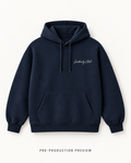 Generated pre-production front preview of Mooring Study Graphic Hoodie 085.