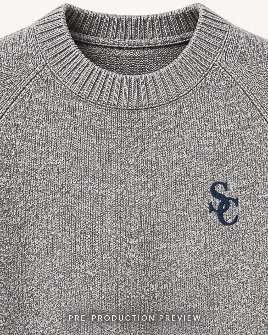 Generated pre-production artwork detail preview of Southerly Crew Knit 086.