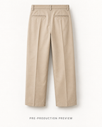 Generated pre-production back preview of Southerly Pleated Suit Trouser 087.