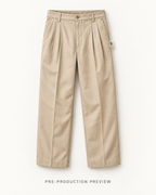 Generated pre-production flat lay preview of Southerly Pleated Suit Trouser 087.