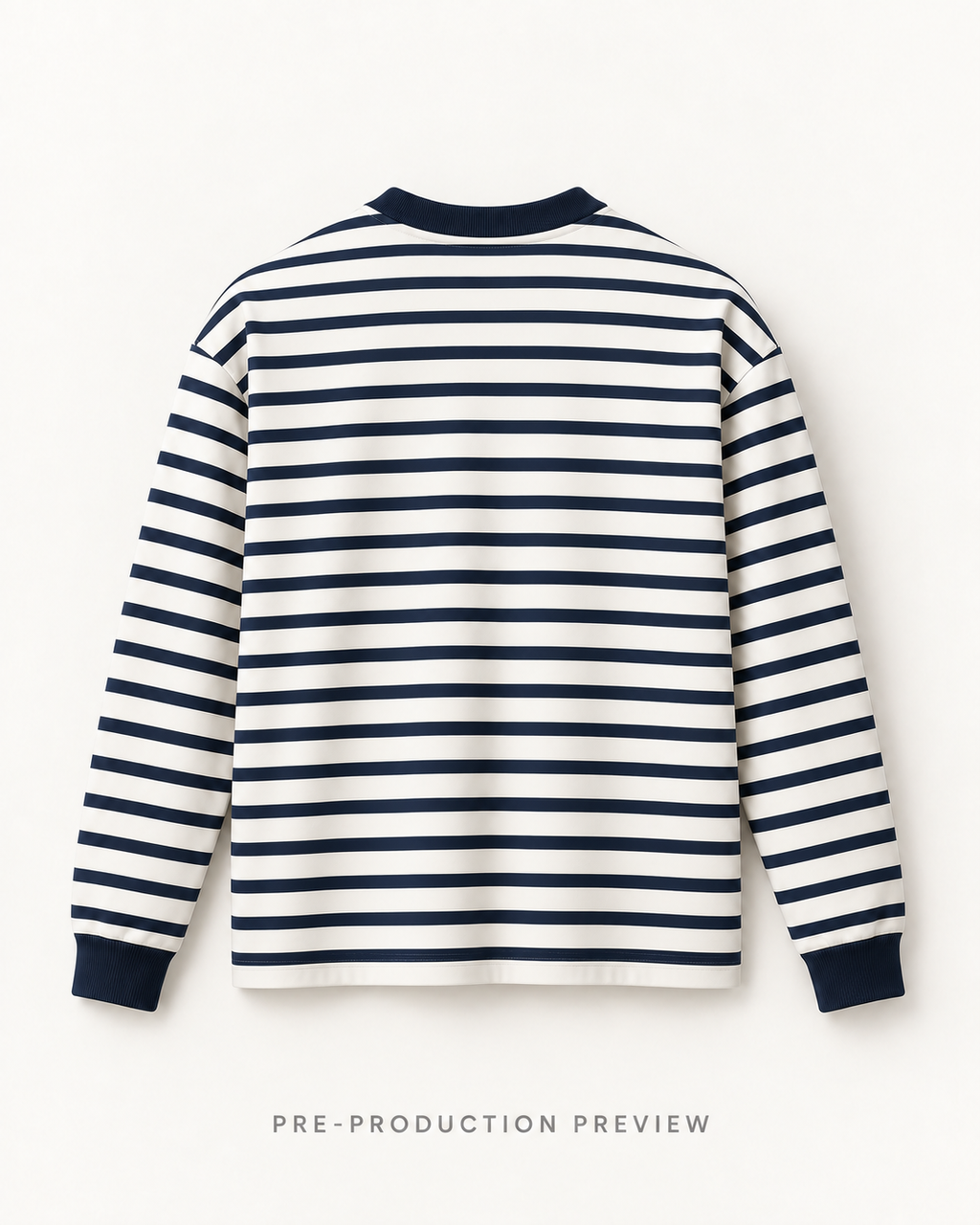 Generated pre-production back preview of Southerly Stripe Long-Sleeve Tee 088.