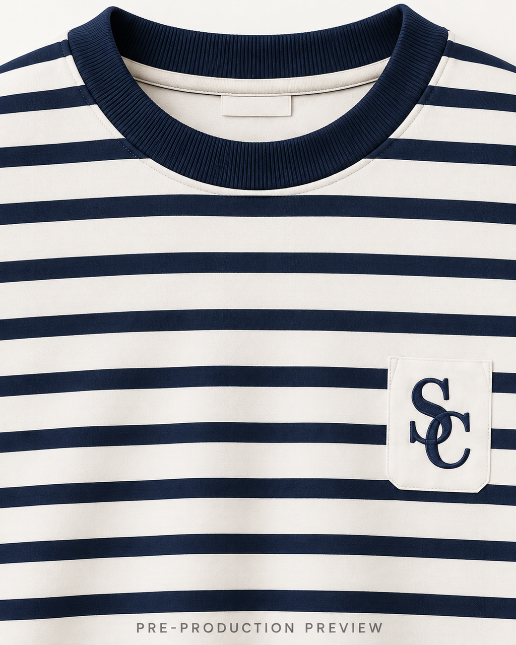 Generated pre-production artwork detail preview of Southerly Stripe Long-Sleeve Tee 088.