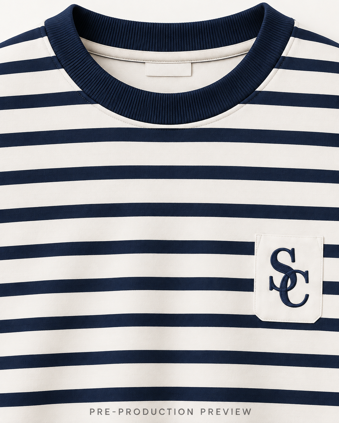 Generated pre-production artwork detail preview of Southerly Stripe Long-Sleeve Tee 088.