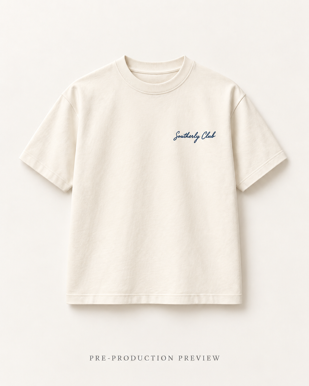 Generated pre-production front preview of Courtyard Gate Graphic Tee 089.