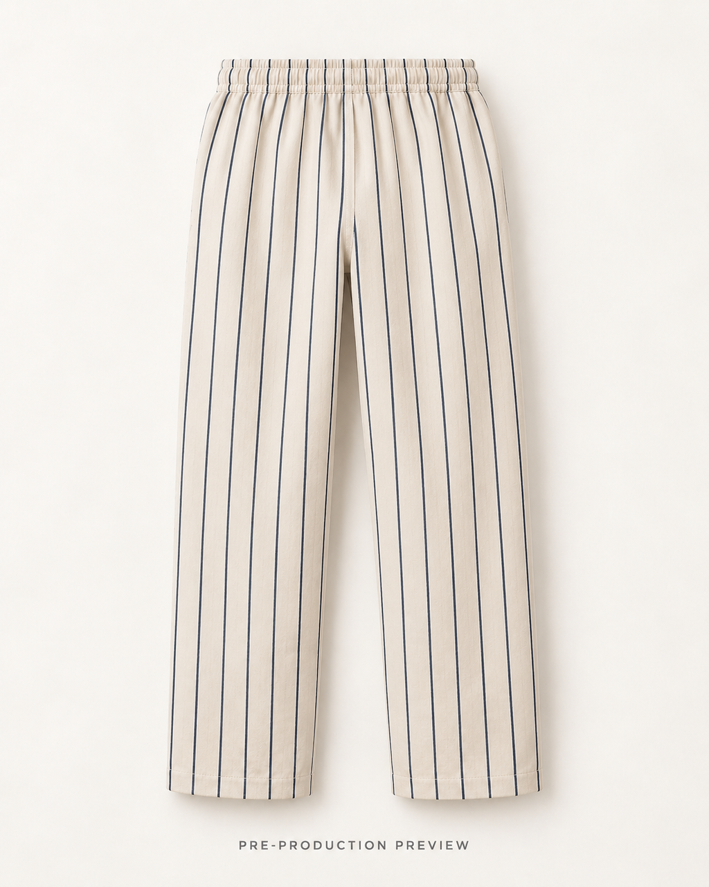 Generated pre-production back preview of Southerly Linen Trouser 092.