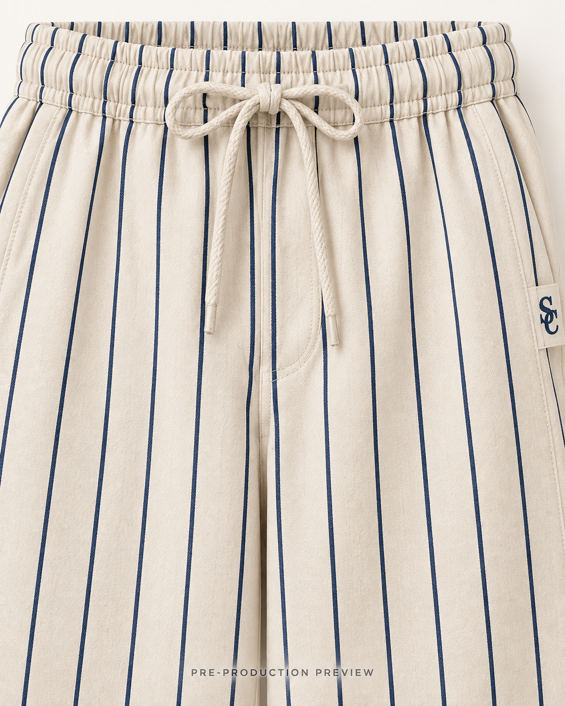 Generated pre-production artwork detail preview of Southerly Linen Trouser 092.