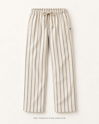 Generated pre-production flat lay preview of Southerly Linen Trouser 092.