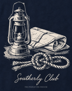 Generated pre-production artwork detail preview of Deck Lantern Graphic Tee 093.
