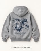 Generated pre-production flat lay preview of Tide Pool Graphic Hoodie 094.