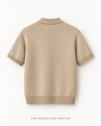 Generated pre-production back preview of Southerly Short-Sleeve Knit Polo 095.
