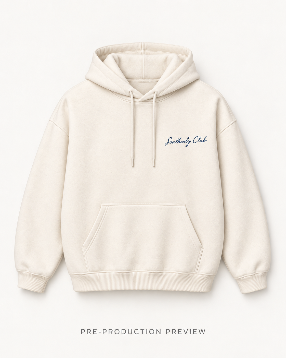 Generated pre-production front preview of Pool Rail Graphic Hoodie 100.