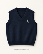 Generated pre-production front preview of Southerly Knit Vest 101.